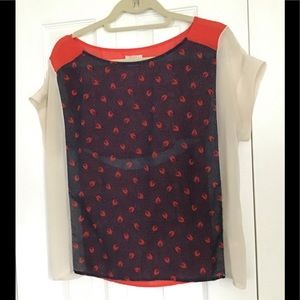 Urban Outfitters Open back boxy blouse S